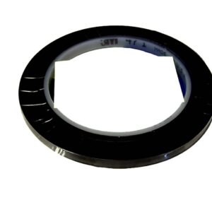 TAPE:FILM, 1/4" BLACK PLASTIC