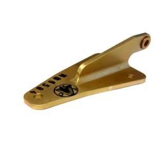 DOOR HINGE MACHINED W/BUSHING
