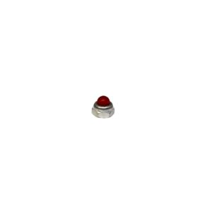 NUT, HEX, 6-32 NYLON CAPPED