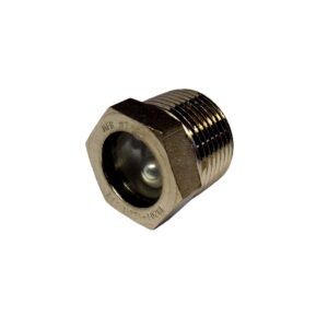 PLUG:SIGHT, STEEL, W/FLOAT