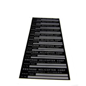 PLACARD:IDENTIFICATION, PT/SN