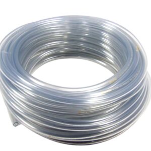 TUBING:PVC, 0.375"ID X 0.5"OD
