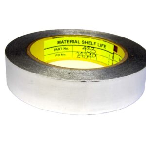 TAPE:ALUMINUM FOIL, 1"(3.6 MIL