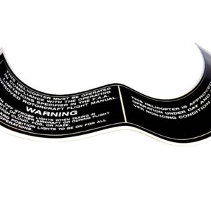 PLACARD COMPLIANCE/STROBE