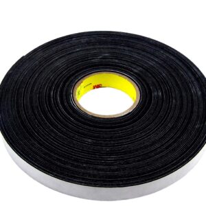 TAPE, FOAM, 1"(0.062") BLK S/C