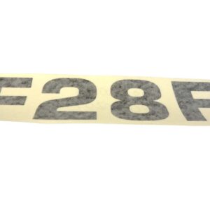 PLACARD: DECAL, "F28F" Full