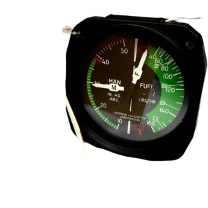 GAUGE, PRESSURE, 28V MAN/FUEL