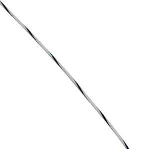 WIRE, 22AWG, WHITE/BLACK