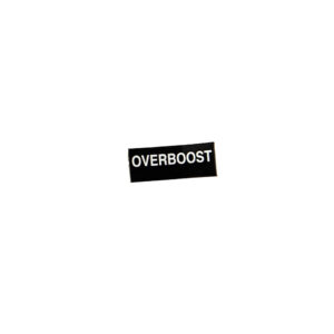 PLACARD OVERBOOST